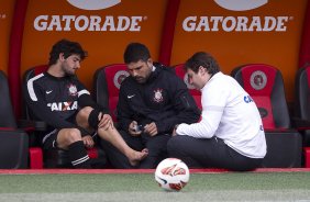 Durante o treino desta tarde no estdio Caliente, na cidade de Tijuana/Mxico. O prximo jogo da equipe ser amanh, quarta-feira, 06/03, contra o Tijuana, no estdio Caliente, vlido pela 3 rodada da Copa Libertadores 2013. Tijuana - Mxico - 05/03/2013