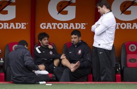 Durante o treino desta tarde no estdio Caliente, na cidade de Tijuana/Mxico. O prximo jogo da equipe ser amanh, quarta-feira, 06/03, contra o Tijuana, no estdio Caliente, vlido pela 3 rodada da Copa Libertadores 2013. Tijuana - Mxico - 05/03/2013