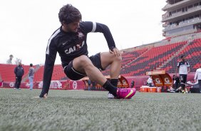 Durante o treino desta tarde no estádio Caliente, na cidade de Tijuana/México. O próximo jogo da equipe será amanhã, quarta-feira, 06/03, contra o Tijuana, no estádio Caliente, válido pela 3ª rodada da Copa Libertadores 2013. Tijuana - México - 05/03/2013
