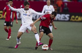 Durante a partida entre Tijuana/México x Corinthians/Brasil, realizada esta tarde no estádio Caliente, terceiro jogo da fase de classificação da Copa Libertadores de América 2013