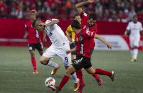 Durante a partida entre Tijuana/México x Corinthians/Brasil, realizada esta tarde no estádio Caliente, terceiro jogo da fase de classificação da Copa Libertadores de América 2013