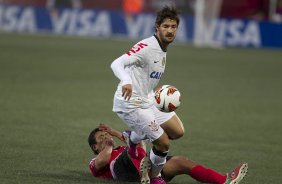 Durante a partida entre Tijuana/México x Corinthians/Brasil, realizada esta tarde no estádio Caliente, terceiro jogo da fase de classificação da Copa Libertadores de América 2013