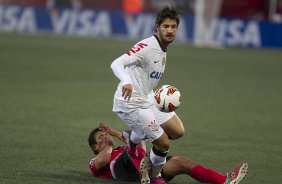 Durante a partida entre Tijuana/Mxico x Corinthians/Brasil, realizada esta tarde no estdio Caliente, terceiro jogo da fase de classificao da Copa Libertadores de Amrica 2013