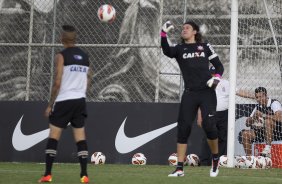 Durante o treino desta tarde no CT Joaquim Grava, no Parque Ecolgico do Tiete. O prximo jogo da equipe ser amanh, quarta-feira, dia 13/03, contra o Tijuana do Mxico, jogo da volta vlido pela fase de classificao da Copa Libertadores da Amrica 2013