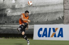 Durante o treino desta tarde no CT Joaquim Grava, no Parque Ecolgico do Tiete. O prximo jogo da equipe ser amanh, quarta-feira, dia 13/03, contra o Tijuana do Mxico, jogo da volta vlido pela fase de classificao da Copa Libertadores da Amrica 2013