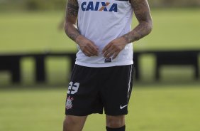 Durante o treino desta tarde no CT Joaquim Grava, no Parque Ecolgico do Tiete. O prximo jogo da equipe ser amanh, quarta-feira, dia 13/03, contra o Tijuana do Mxico, jogo da volta vlido pela fase de classificao da Copa Libertadores da Amrica 2013