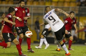 Durante a partida entre Corinthians/Brasil x Tijuana/Mxico, realizada esta noite no estdio do Pacaembu, jogo da volta da fase de classificao da Copa Libertadores de Amrica 2013