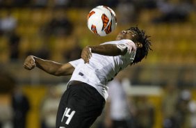 Durante a partida entre Corinthians/Brasil x Tijuana/Mxico, realizada esta noite no estdio do Pacaembu, jogo da volta da fase de classificao da Copa Libertadores de Amrica 2013