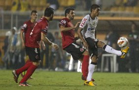 Durante a partida entre Corinthians/Brasil x Tijuana/Mxico, realizada esta noite no estdio do Pacaembu, jogo da volta da fase de classificao da Copa Libertadores de Amrica 2013