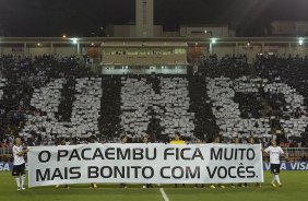 Durante a partida entre Corinthians/Brasil x Tijuana/Mxico, realizada esta noite no estdio do Pacaembu, jogo da volta da fase de classificao da Copa Libertadores de Amrica 2013