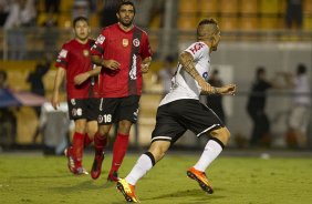 Durante a partida entre Corinthians/Brasil x Tijuana/México, realizada esta noite no estádio do Pacaembu, jogo da volta da fase de classificação da Copa Libertadores de América 2013