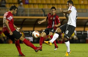 Durante a partida entre Corinthians/Brasil x Tijuana/México, realizada esta noite no estádio do Pacaembu, jogo da volta da fase de classificação da Copa Libertadores de América 2013