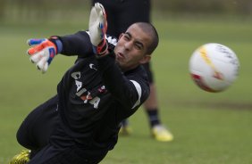 Durante o treino desta tarde no CT Joaquim Grava, no Parque Ecolgico do Tiete. O prximo jogo da equipe ser sbado, dia 17/03, contra a Uniao Barbarese, jogo da 12 rodada do Campeonato Paulista 2013