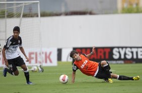 Durante o treino desta tarde no CT Joaquim Grava, no Parque Ecolgico do Tiete. O prximo jogo da equipe ser sbado, dia 17/03, contra a Uniao Barbarese, jogo da 12 rodada do Campeonato Paulista 2013