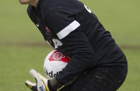 Durante o treino desta tarde no CT Joaquim Grava, no Parque Ecolgico do Tiete. O prximo jogo da equipe ser sbado, dia 17/03, contra a Uniao Barbarese, jogo da 12 rodada do Campeonato Paulista 2013