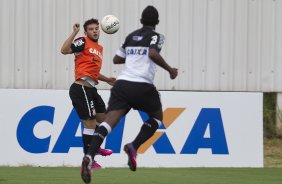 Durante o treino desta tarde no CT Joaquim Grava, no Parque Ecolgico do Tiete. O prximo jogo da equipe ser sbado, dia 17/03, contra a Uniao Barbarese, jogo da 12 rodada do Campeonato Paulista 2013