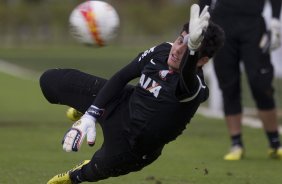 Durante o treino desta tarde no CT Joaquim Grava, no Parque Ecolgico do Tiete. O prximo jogo da equipe ser sbado, dia 17/03, contra a Uniao Barbarese, jogo da 12 rodada do Campeonato Paulista 2013