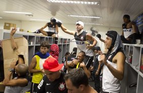Harlem Sheik após o treino desta tarde no CT Joaquim Grava, no Parque Ecológico do Tiete. O próximo jogo da equipe será amanhã, quarta-feira, dia 13/03, contra o Tijuana do México, jogo da volta válido pela fase de classificação da Copa Libertadores da América 2013