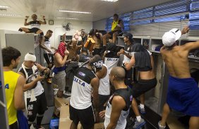 Harlem Sheik aps o treino desta tarde no CT Joaquim Grava, no Parque Ecolgico do Tiete. O prximo jogo da equipe ser amanh, quarta-feira, dia 13/03, contra o Tijuana do Mxico, jogo da volta vlido pela fase de classificao da Copa Libertadores da Amrica 2013