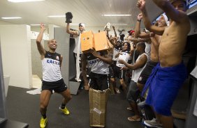 Harlem Sheik aps o treino desta tarde no CT Joaquim Grava, no Parque Ecolgico do Tiete. O prximo jogo da equipe ser amanh, quarta-feira, dia 13/03, contra o Tijuana do Mxico, jogo da volta vlido pela fase de classificao da Copa Libertadores da Amrica 2013