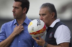 Durante o treino desta tarde no CT Joaquim Grava, no Parque Ecolgico do Tiete. O prximo jogo da equipe ser amanh, sbado, dia 16/03, contra a Uniao Barbarese, jogo da 12 rodada do Campeonato Paulista 2013