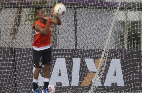 Durante o treino desta tarde no CT Joaquim Grava, no Parque Ecolgico do Tiete. O prximo jogo da equipe ser amanh, sbado, dia 16/03, contra a Uniao Barbarese, jogo da 12 rodada do Campeonato Paulista 2013