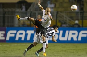 Durante a partida entre Corinthians x Uniao Barbarense realizada esta tarde no estádio do Pacaembu, jogo válido pela 12ª rodada do Campeonato Paulista de 2013