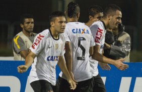 Durante a partida entre Corinthians x Uniao Barbarense realizada esta tarde no estádio do Pacaembu, jogo válido pela 12ª rodada do Campeonato Paulista de 2013