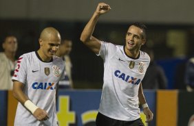 Durante a partida entre Corinthians x Uniao Barbarense realizada esta tarde no estádio do Pacaembu, jogo válido pela 12ª rodada do Campeonato Paulista de 2013