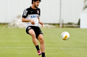 Alexandre Pato durante Treino do Corinthians realizado no CT Joaquim Grava