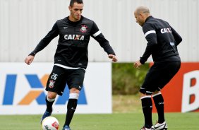 Renato Augusto durante Treino do Corinthians realizado no CT Joaquim Grava