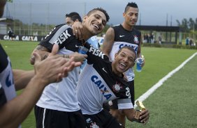 Durante o treino desta tarde no CT Joaquim Grava, no Parque Ecolgico do Tiete. O prximo jogo da equipe ser domingo, dia 24/03, contra o Guarani, de Campinas, no estdio Brinco de Ouro da Princesa, jogo vlido pela 14 rodada do Campeonato Paulista 2013