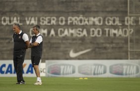 Durante o treino desta tarde no CT Joaquim Grava, no Parque Ecolgico do Tiete. O prximo jogo da equipe ser domingo, dia 24/03, contra o Guarani, de Campinas, no estdio Brinco de Ouro da Princesa, jogo vlido pela 14 rodada do Campeonato Paulista 2013