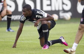 Durante o treino desta tarde no CT Joaquim Grava, no Parque Ecolgico do Tiete. O prximo jogo da equipe ser domingo, dia 24/03, contra o Guarani, de Campinas, no estdio Brinco de Ouro da Princesa, jogo vlido pela 14 rodada do Campeonato Paulista 2013