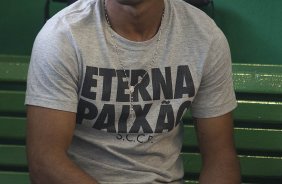 Nos vestiários antes da partida entre Guarani/Campinas x Corinthians realizada esta tarde no estádio Brinco de Ouro da Princesa, jogo válido pela 14ª rodada do Campeonato Paulista de 2013