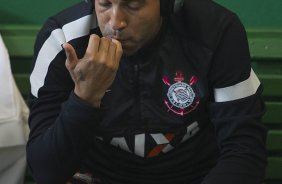 Nos vestiários antes da partida entre Guarani/Campinas x Corinthians realizada esta tarde no estádio Brinco de Ouro da Princesa, jogo válido pela 14ª rodada do Campeonato Paulista de 2013