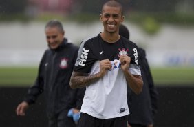 Durante o treino desta tarde no CT Joaquim Grava, no Parque Ecolgico do Tiete. O prximo jogo da equipe ser amanh, quarta-feira, dia 27/03, contra a Penapolense, no Pacaembu, jogo vlido pela 15 rodada do Campeonato Paulista 2013