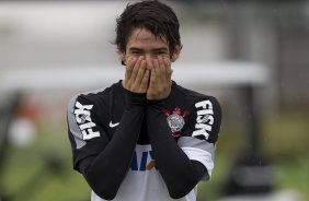 Durante o treino desta tarde no CT Joaquim Grava, no Parque Ecolgico do Tiete. O prximo jogo da equipe ser amanh, quarta-feira, dia 27/03, contra a Penapolense, no Pacaembu, jogo vlido pela 15 rodada do Campeonato Paulista 2013