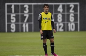 Durante o treino desta tarde no CT Joaquim Grava, no Parque Ecolgico do Tiete. O prximo jogo da equipe ser amanh, quarta-feira, dia 27/03, contra a Penapolense, no Pacaembu, jogo vlido pela 15 rodada do Campeonato Paulista 2013