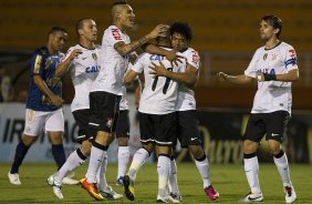 Durante a partida entre Corinthians x Penapolense realizada esta noite no estdio do Pacaembu, jogo vlido pela 15 rodada do Campeonato Paulista de 2013