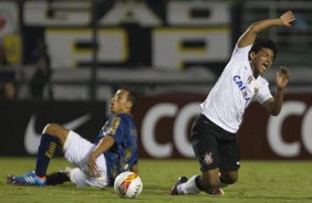 Durante a partida entre Corinthians x Penapolense realizada esta noite no estdio do Pacaembu, jogo vlido pela 15 rodada do Campeonato Paulista de 2013