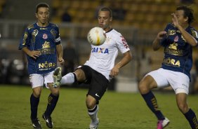 Durante a partida entre Corinthians x Penapolense realizada esta noite no estdio do Pacaembu, jogo vlido pela 15 rodada do Campeonato Paulista de 2013