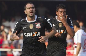 Durante a partida entre São Paulo x Corinthians realizada esta tarde no estádio do Morumbi, jogo válido pela 16ª rodada do Campeonato Paulista de 2013