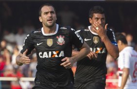 Durante a partida entre So Paulo x Corinthians realizada esta tarde no estdio do Morumbi, jogo vlido pela 16 rodada do Campeonato Paulista de 2013