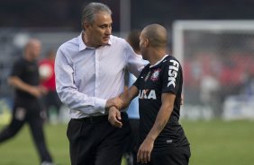 Durante a partida entre So Paulo x Corinthians realizada esta tarde no estdio do Morumbi, jogo vlido pela 16 rodada do Campeonato Paulista de 2013