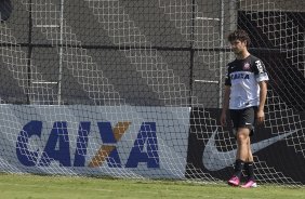 Durante o treino desta manh no CT Joaquim Grava, no Parque Ecolgico do Tiete. O prximo jogo da equipe ser quarta-feira, dia 03/04, contra o Millonarios, da Colmbia, no estdio El Campn, em Bogota, jogo de volta vlido pela Copa Libertadores da Amrica 2013