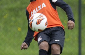 Durante o treino desta manh no anexo ao estdio El Campn, na cidade de Bogota, Colmbia. O prximo jogo da equipe ser amanh, quarta-feira, dia 03/04, contra o Millonarios, da Colmbia, no estdio El Campn, em Bogota, jogo de volta vlido pela Copa Libertadores da Amrica 2013