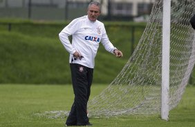 Durante o treino desta manh no anexo ao estdio El Campn, na cidade de Bogota, Colmbia. O prximo jogo da equipe ser amanh, quarta-feira, dia 03/04, contra o Millonarios, da Colmbia, no estdio El Campn, em Bogota, jogo de volta vlido pela Copa Libertadores da Amrica 2013