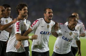 Durante a partida entre Millonarios/Colômbia x Corinthians/Brasil, realizada esta noite no estádio El Campín, em Bogota, jogo da volta da fase de classificação da Copa Libertadores de América 2013