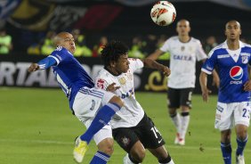 Durante a partida entre Millonarios/Colômbia x Corinthians/Brasil, realizada esta noite no estádio El Campín, em Bogota, jogo da volta da fase de classificação da Copa Libertadores de América 2013